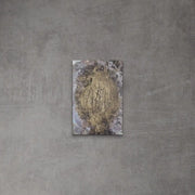 Queen Earth - Heart Art Original - on grey wall