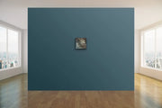 A Weird Itch To Control - Heart Art Origins - on turquoise green wall